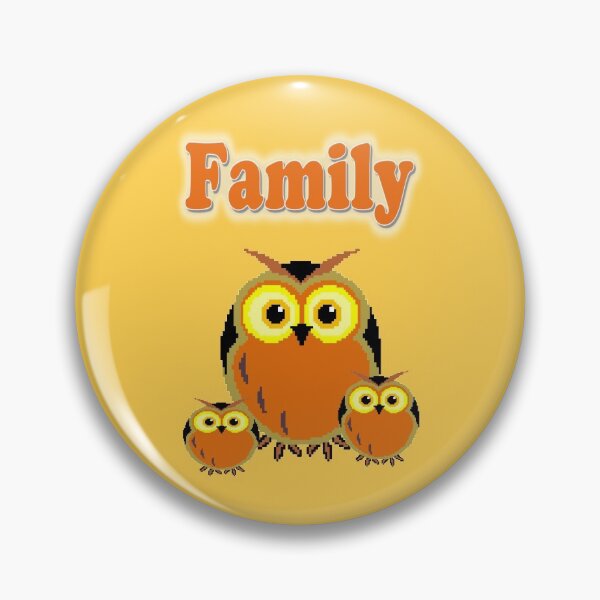 Item preview, A family of owls designed and sold by helenkaiy.