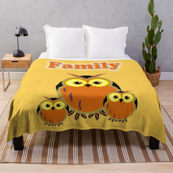 Item preview, A family of owls designed and sold by helenkaiy.