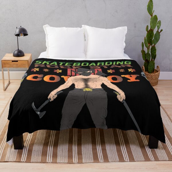 Item preview, Ninja Cowboy Warrior with Skull Title designed and sold by Marty Boff.
