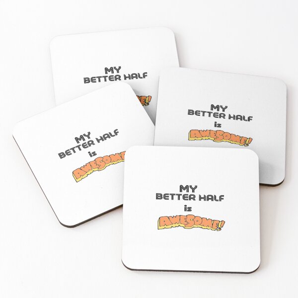 Item preview, My Better Half Is Awesome designed and sold by DigitalNobleman.