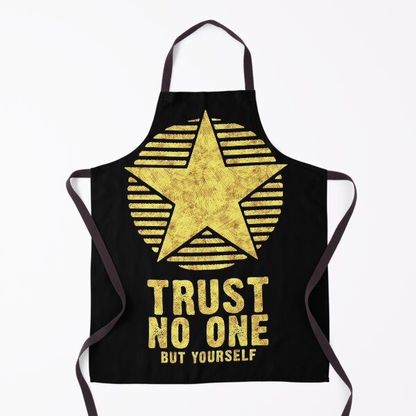 Item preview, TRUST NO ONE but yourself Inspirational Self Motivation Motto designed and sold by Naumovski.