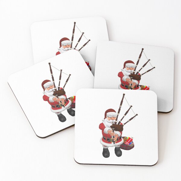 Artikelvorschau, Santa Plays Scottish Great Highland Dudelsack entworfen und verkauft von Mythos57.