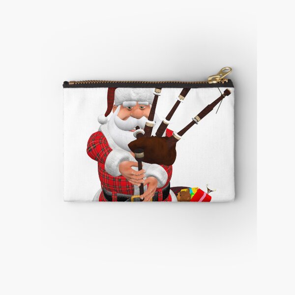 Artikelvorschau, Santa Plays Scottish Great Highland Dudelsack entworfen und verkauft von Mythos57.