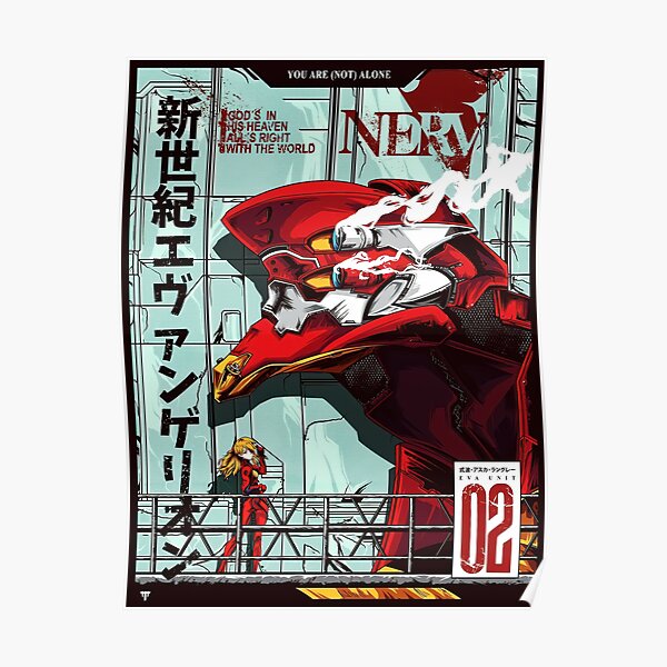 Neon Genesis Evangelion Unit-02 Poster