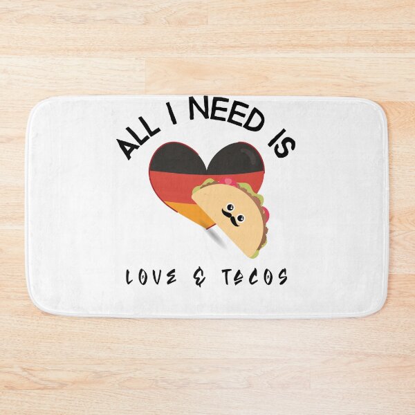 Item preview, Copy of All I Need Is Love and Tacos Valentine Tshirt  designed and sold by DiscGolfTees.