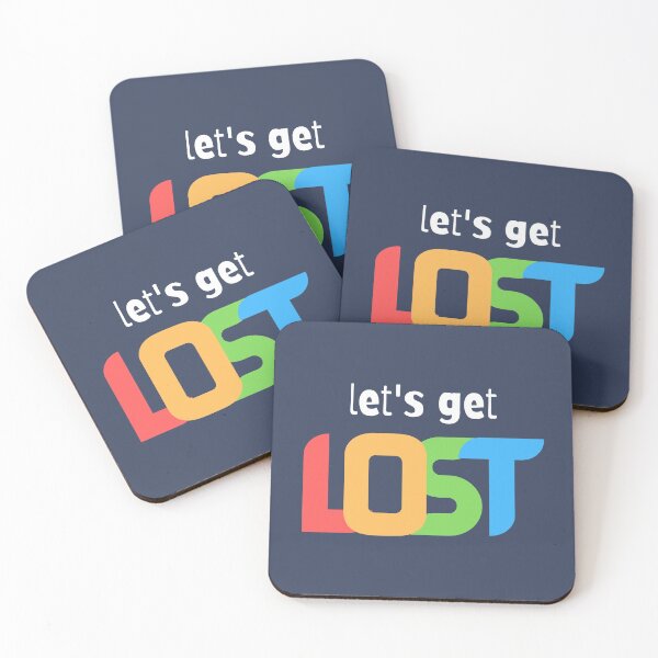 Item preview, Let's Get Lost designed and sold by mujnebin.