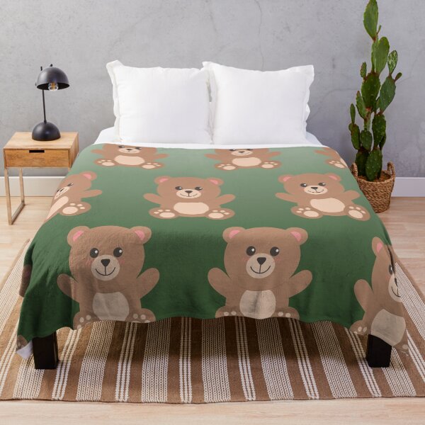 Item preview, Green Teddy Bear Cover Cute designed and sold by peachyline.