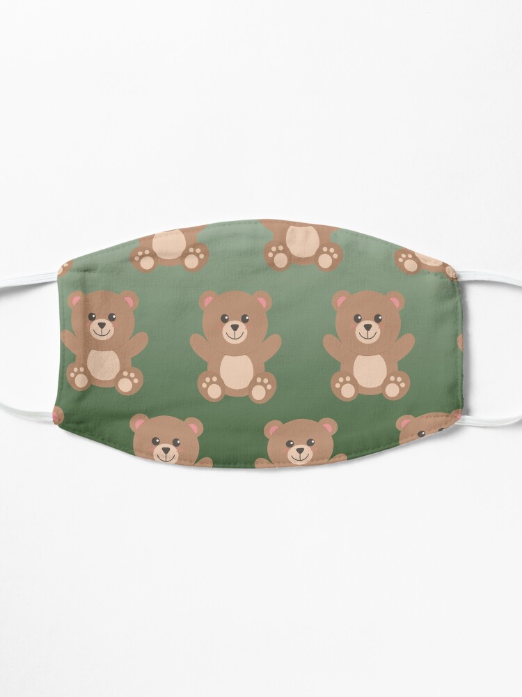 Coin Purse - Green Teddy Bear