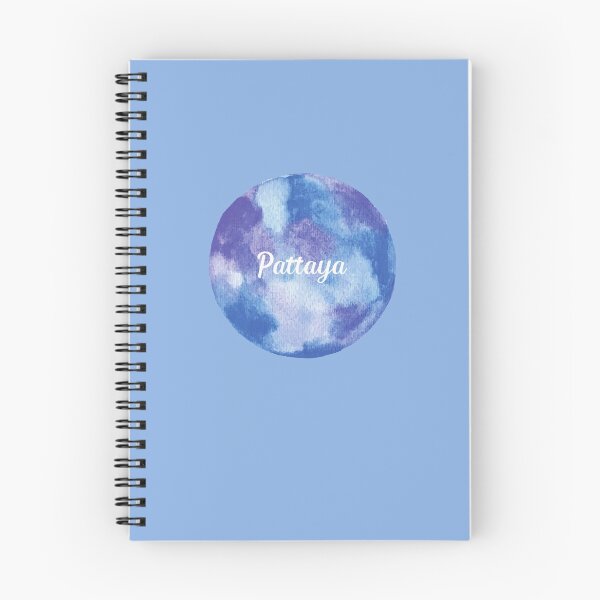 Item preview, Pattaya - Round Watercolor (Pastel Violet Blue) designed and sold by CityCollection.