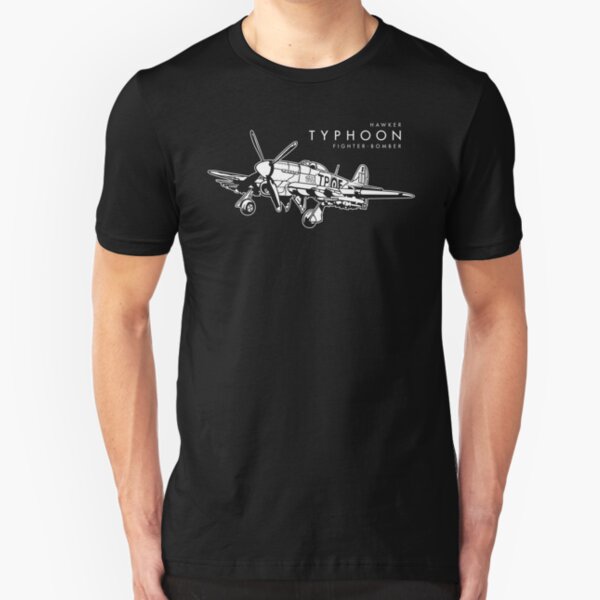 Hawker Typhoon Fighter-bomber Slim Fit T-Shirt
