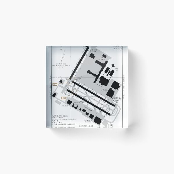 Item preview, Los Santos International Airport FAA-Style Diagram (Full) designed and sold by aspinworks.