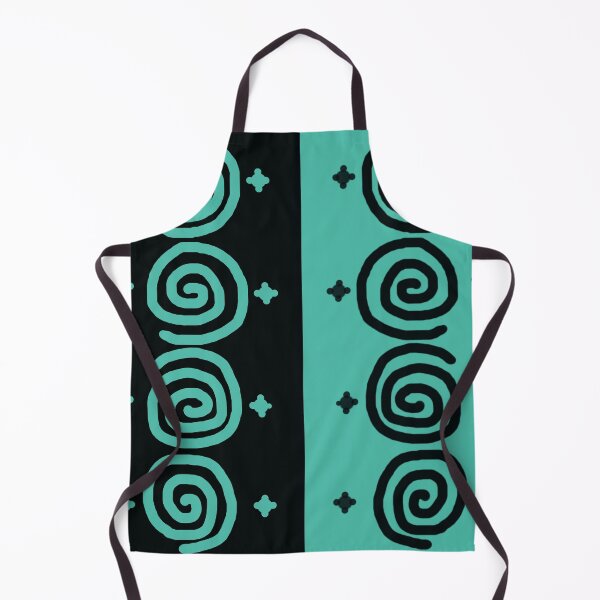 Item preview, Batik traditional cayman isle green creative pattern spiral designed and sold by Pasan-hpmm.
