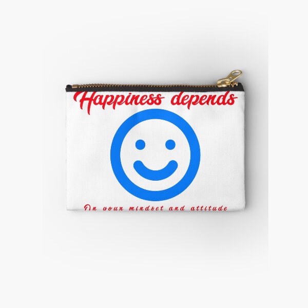 Item preview, Happiness depends on your mindset and attitude designed and sold by Home-of-art.