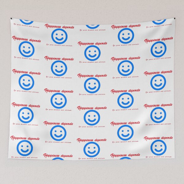 Item preview, Happiness depends on your mindset and attitude designed and sold by Home-of-art.