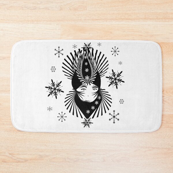 Item preview, Portrait of a girl with snowflakes designed and sold by Olha Volokhova.