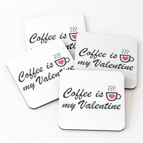 Item preview, Coffee is my Valentine - Coffee Lover designed and sold by Adel Qasem.