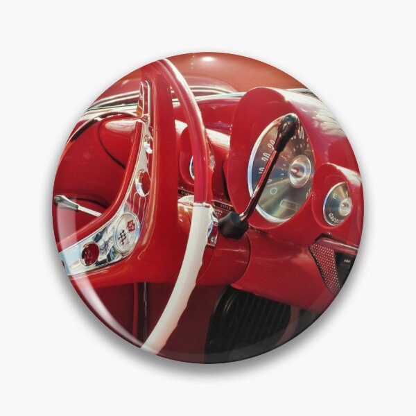 Item preview, Red vintage car, Impala interior designed and sold by DeVeauDesign.