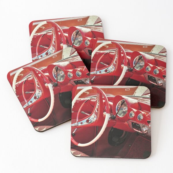 Item preview, Red vintage car, Impala interior designed and sold by DeVeauDesign.