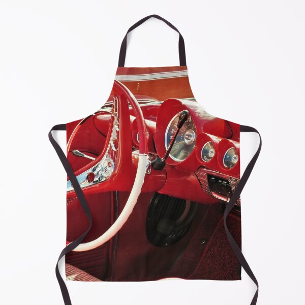 Item preview, Red vintage car, Impala interior designed and sold by DeVeauDesign.