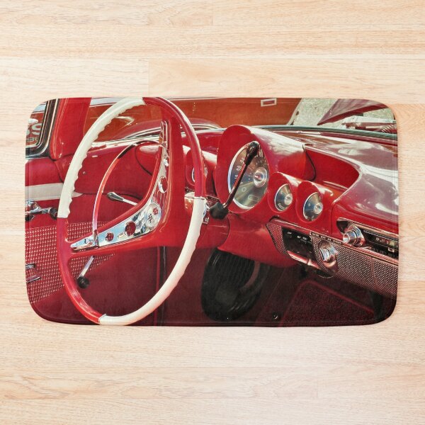 Item preview, Red vintage car, Impala interior designed and sold by DeVeauDesign.