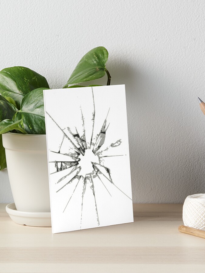 How to Make Cracked Glass Art