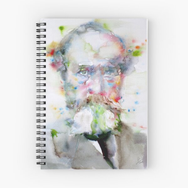 Item preview, WILLIAM JAMES - watercolor portrait designed and sold by lautir.
