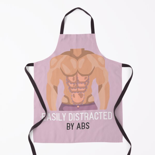 Item preview, Easily distracted by abs designed and sold by Ayurveda Fun Store.