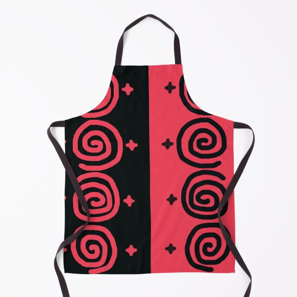 Item preview, Batik traditional rose red creative pattern spiral designed and sold by Pasan-hpmm.