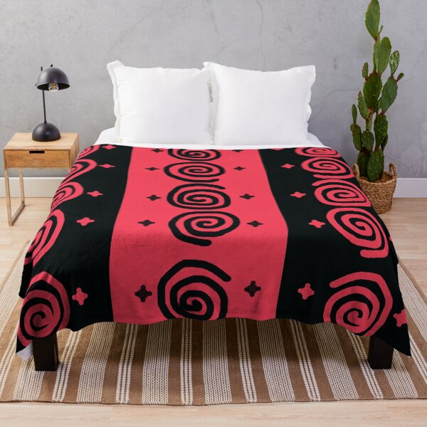Item preview, Batik traditional rose red creative pattern spiral designed and sold by Pasan-hpmm.