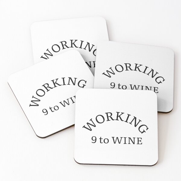 Item preview, Working Nine To Wine designed and sold by Hyper-Store.