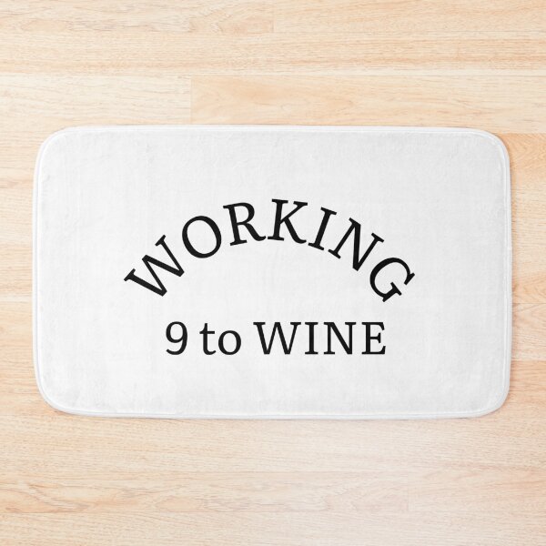 Item preview, Working Nine To Wine designed and sold by Hyper-Store.
