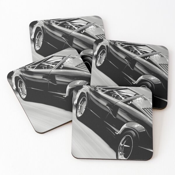 Item preview, Countach in black and white designed and sold by REDesignImages.