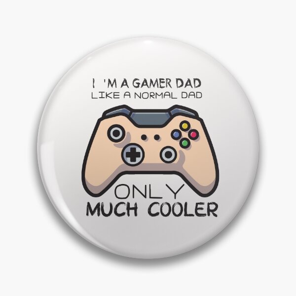 Item preview, I'm a gamer dad like a normal dad only much cooler - gaming - gamer designed and sold by Hannah  Pillic.