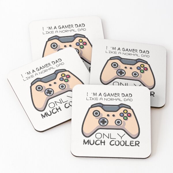 Item preview, I'm a gamer dad like a normal dad only much cooler - gaming - gamer designed and sold by Hannah  Pillic.