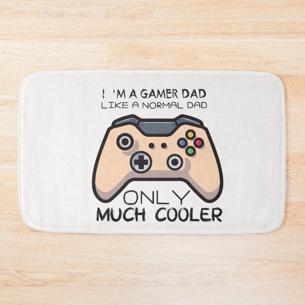 Item preview, I'm a gamer dad like a normal dad only much cooler - gaming - gamer designed and sold by Hannah  Pillic.
