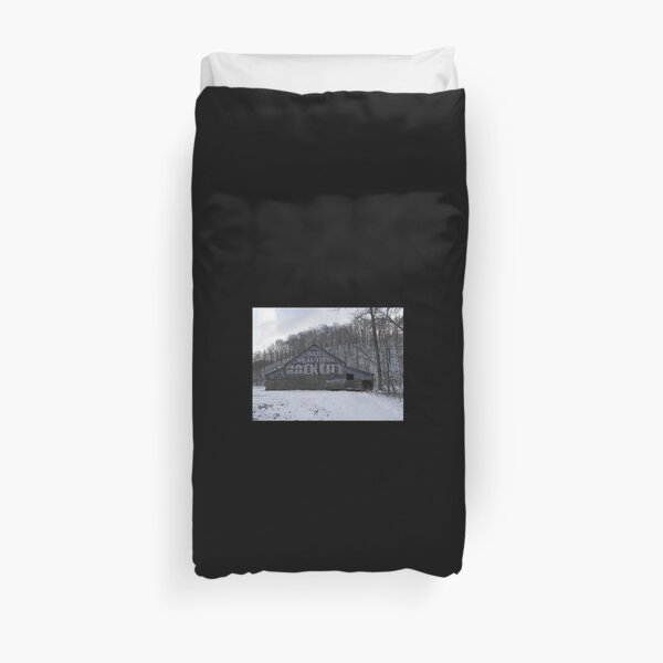 See Rock City on Hwy 64 Duvet Cover