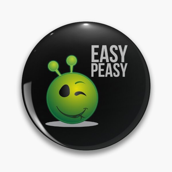 Item preview, easy peasy. cute alien. eye wink designed and sold by efenem.