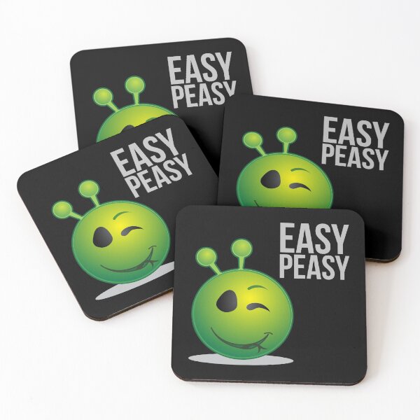 Item preview, easy peasy. cute alien. eye wink designed and sold by efenem.