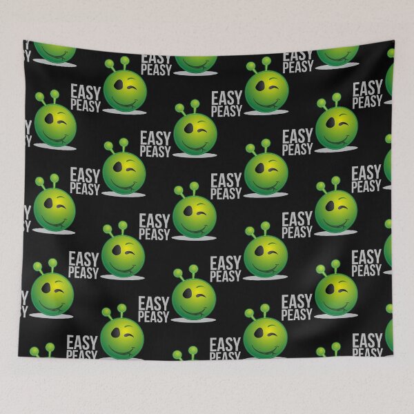 Item preview, easy peasy. cute alien. eye wink designed and sold by efenem.