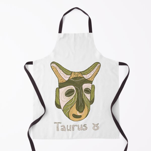 Item preview, Aesthetic Taurus Zodiac Mask designed and sold by anniefrog.