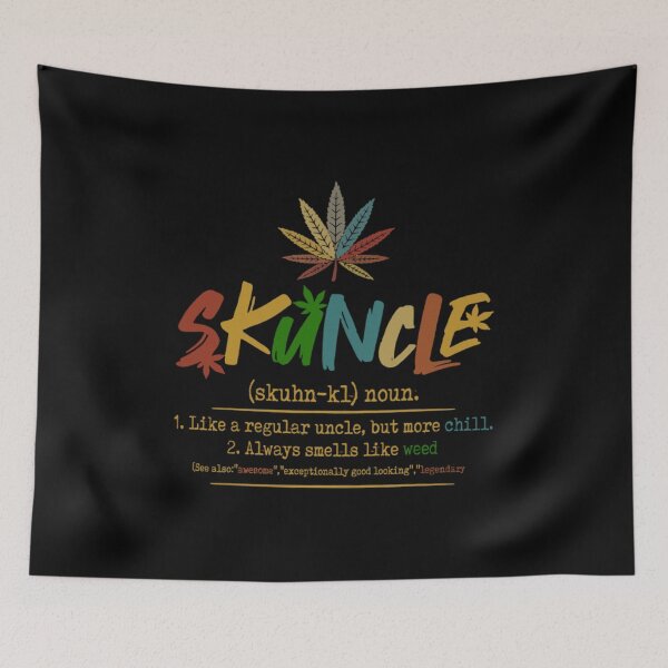 Item preview, Weed Skuncle Definition Like A Regular Uncle But More Chill designed and sold by DaytonHopton20.