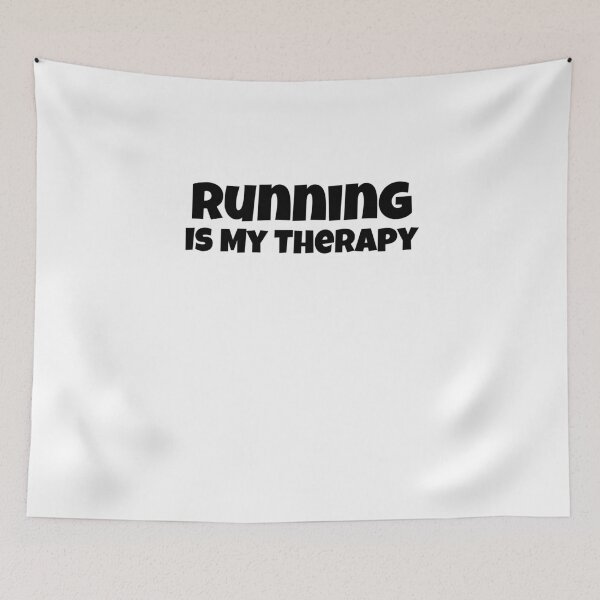 Item preview, Running Is My Therapy designed and sold by Emerg-Apparel.