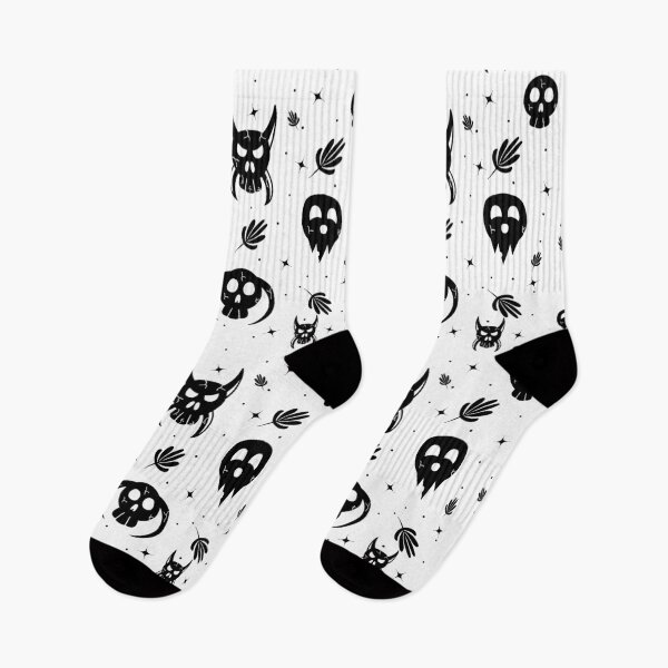 Item preview, Awesome Unique Scary Cute Skull Pattern - White designed and sold by lipemo.