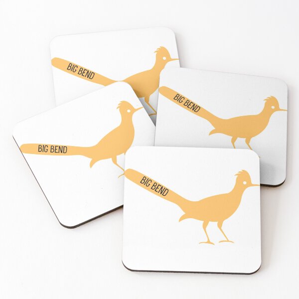 Aperçu de l'œuvre Big Bend roadrunner oiseau logo voyage créée et vendue par TheWaterBirds.