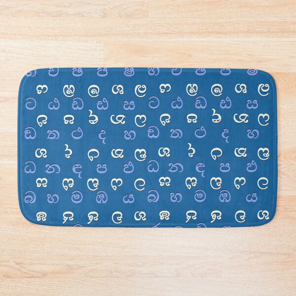 Item preview, sinhala alphabet - blue designed and sold by ZiphGames.