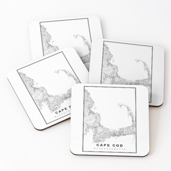 Item preview, Cape Cod Map designed and sold by Tamas Das.