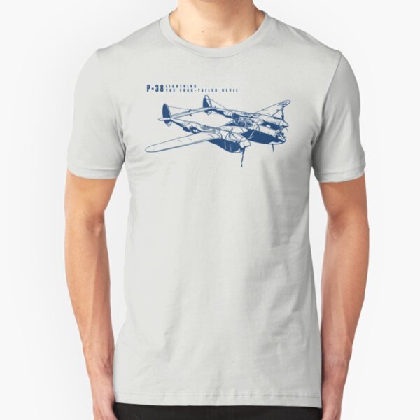 P-38 Lightning Slim Fit T-Shirt