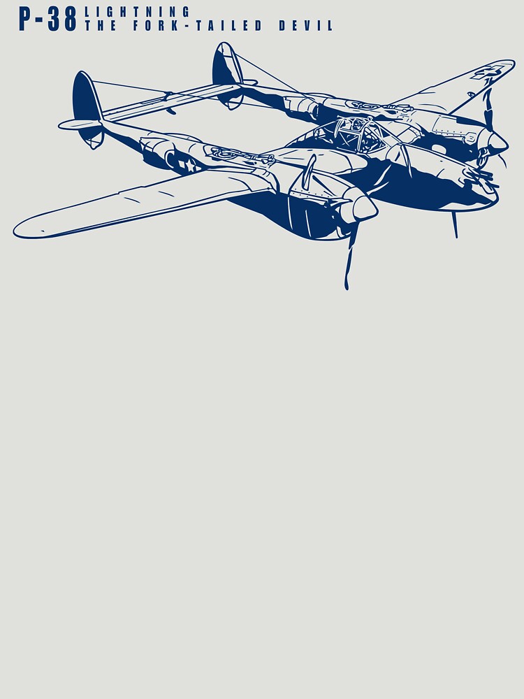 P-38 Lightning by b24flak