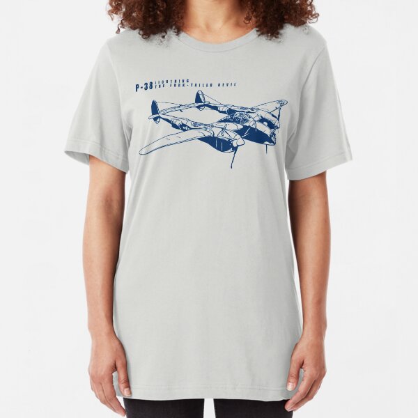 P-38 Lightning Slim Fit T-Shirt