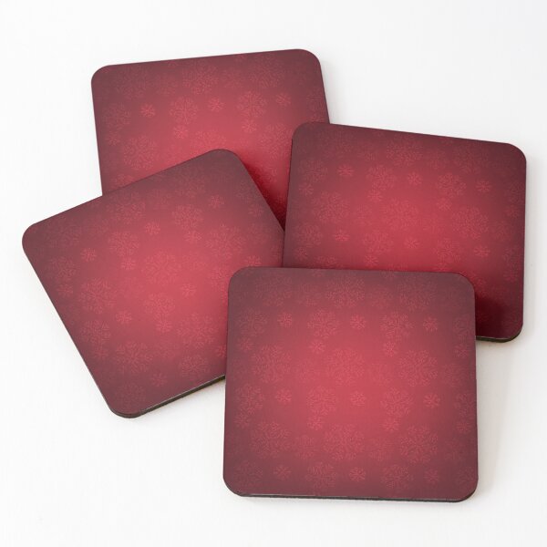 Item preview, Snowflake Background - Red designed and sold by serenaking.